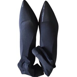 Black Pointed Toe Heel boots